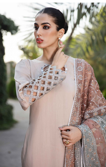 CUT WORK EID COLLECTION WITH EMBROIDERED DUPATA