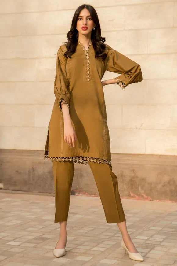 Ready to Wear 2 Pcs Lawn-Mehndi