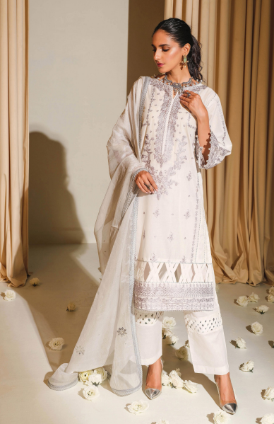 EMBROIDERED FESTIVE EID COLLECTION WITH ORGANZA DUPATTA 03