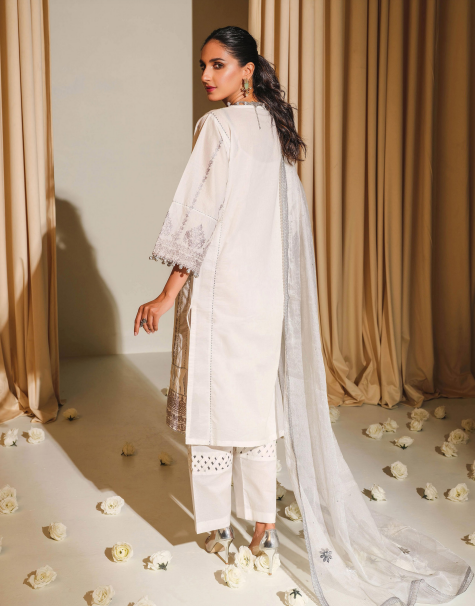 EMBROIDERED FESTIVE EID COLLECTION WITH ORGANZA DUPATTA 03